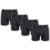 Heren Boxershorts 4-Pack Normale Lengte Antraciet