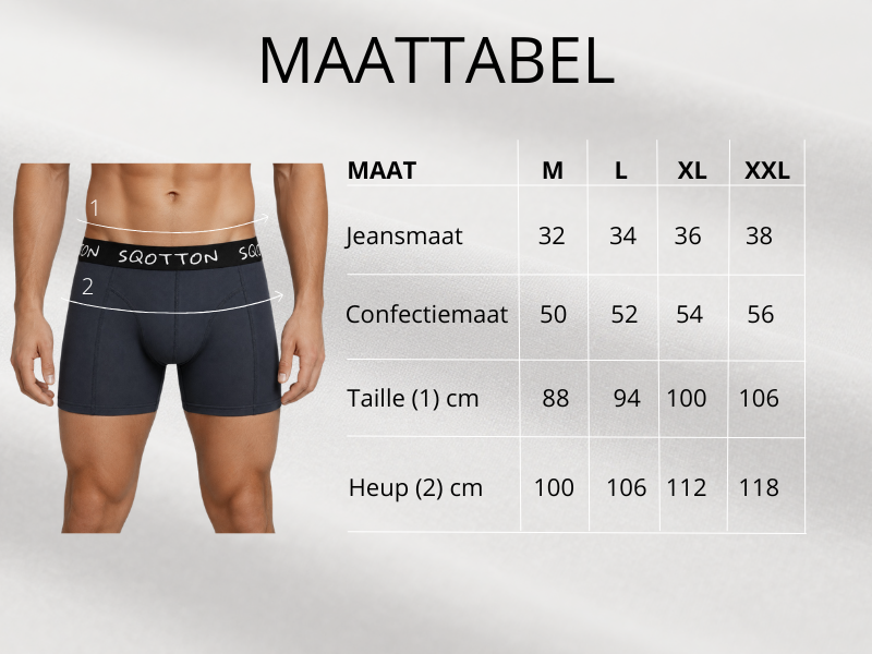 Heren Boxershorts 4-Pack Normale Lengte Antraciet