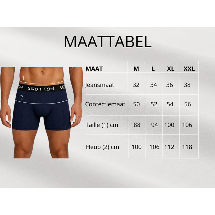 Heren Boxershorts 4-Pack Normale Lengte Midnight Motion