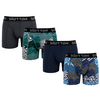 Heren Boxershorts 4-Pack Normale Lengte Urban Grid