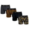 Heren Boxershorts 4-Pack Normale Lengte Rebel Lines