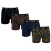 Heren Boxershorts 4-Pack Normale Lengte Mosaic Nights