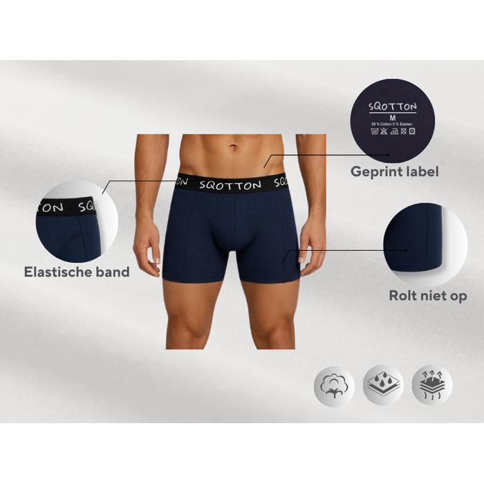 Heren Boxershorts 4-Pack Normale Lengte Mosaic Nights