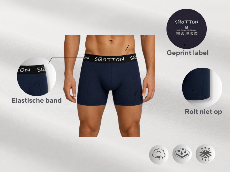 Heren Boxershorts 4-Pack Normale Lengte Jungle Fusion