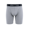 Heren boxershort Extra lange Pijp Grijs