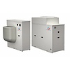 Water chiller for indoor placement