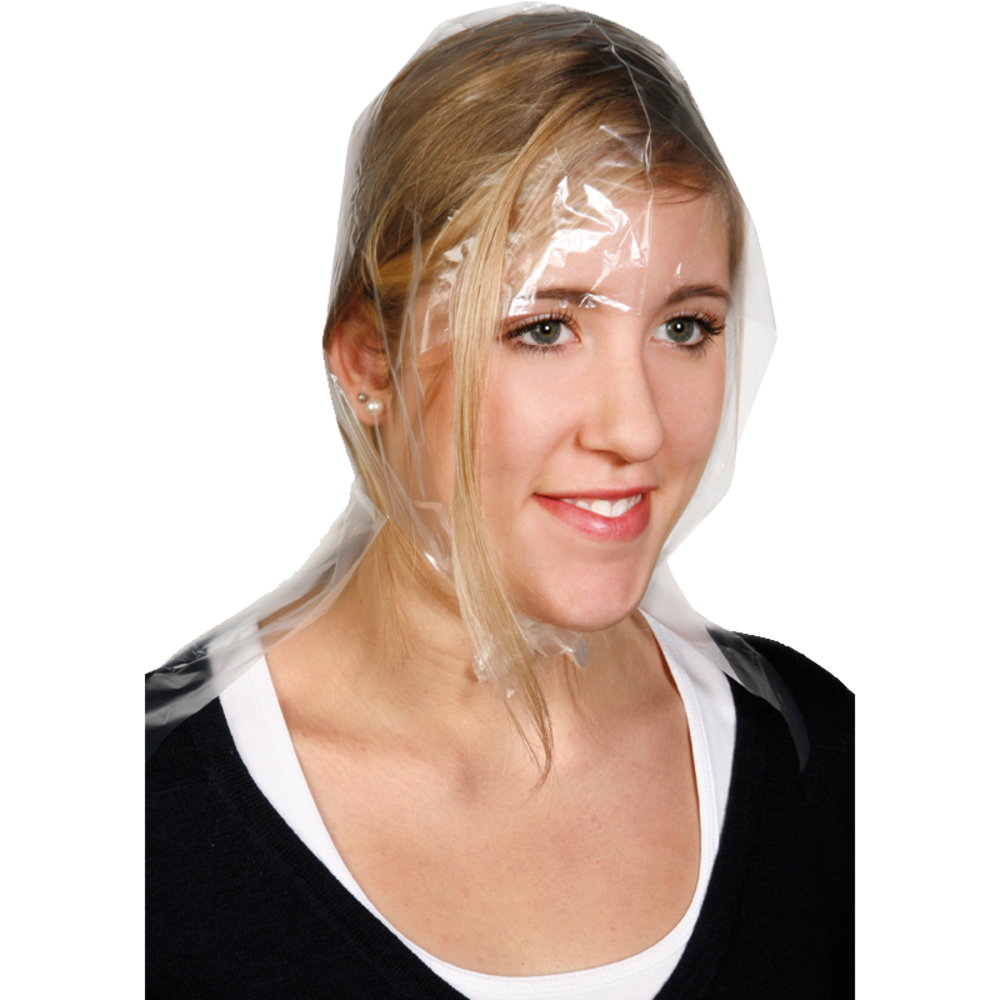 Comair Comair Disposable highlighter caps transparent dubbel 50stk Comair Comair Disposable highlighter caps transparent dubbel 50stk