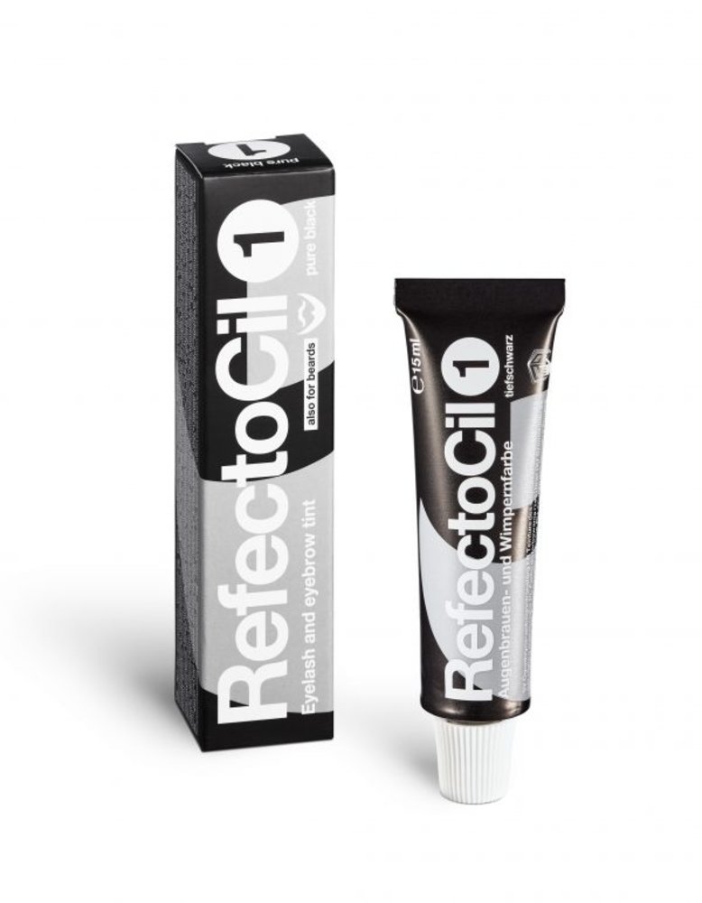 Refectocil RefectoCil Eyelash and eyebrow color dark black 1 Refectocil RefectoCil Eyelash and eyebrow color dark black 1