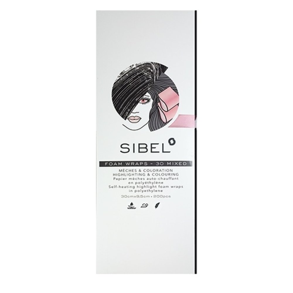 Sibel Sibel Hi Lite Foam Color 200 Stk 9,5X30 Cm Sibel Sibel Hi Lite Foam Color 200 Stk 9,5X30 Cm