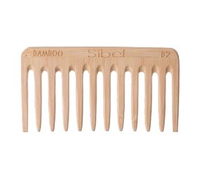 Sibel Sibel Bamboo B2 Antistatische Houten Afrokam Sibel Sibel Bamboo B2 Antistatische Houten Afrokam