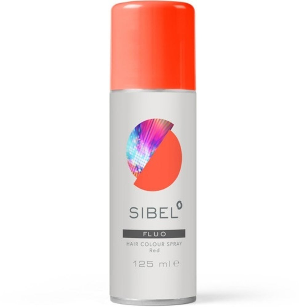 Sibel Sibel Color Spray Fluo Rood 125 Ml Sibel Sibel Color Spray Fluo Rood 125 Ml