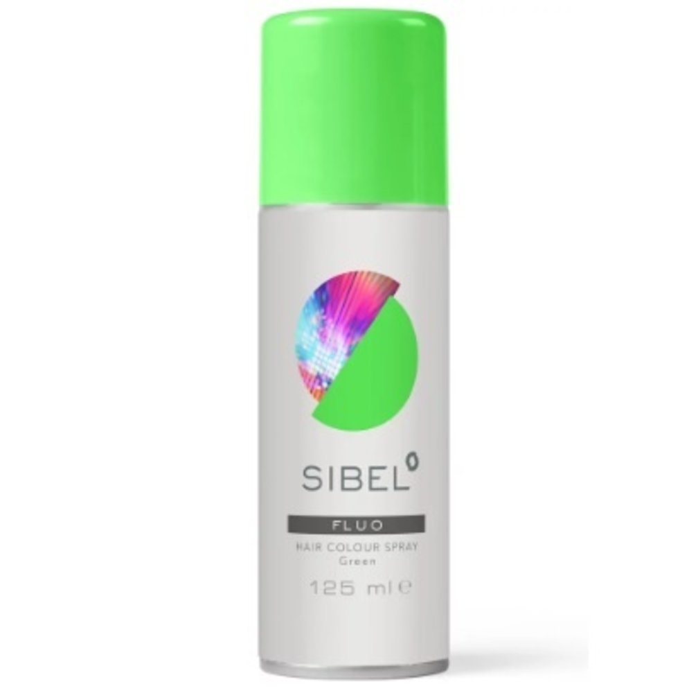 Sibel Sibel Color Spray Fluo Groen 125 Ml Sibel Sibel Color Spray Fluo Groen 125 Ml