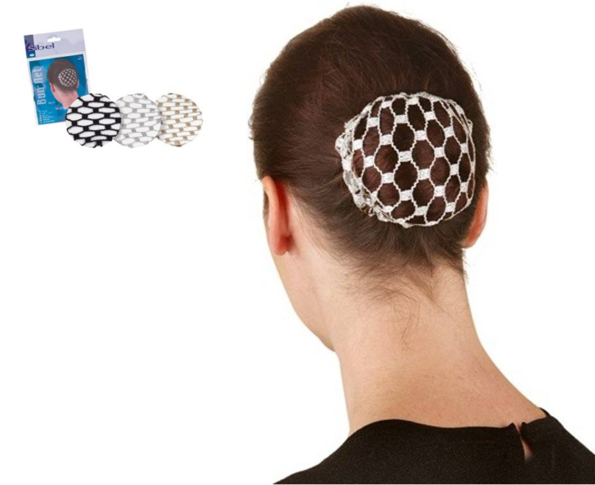 Sibel Sibel Knotnet Middenbruin Bun Net 12st Sibel Sibel Knotnet Middenbruin Bun Net 12st