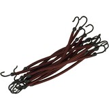 Sibel Sibel Elastiekjes Met Haakjes Bruin 12st