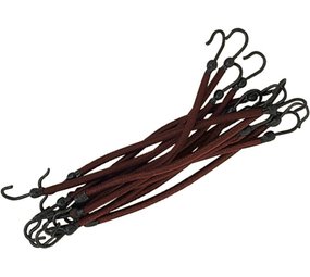 Sibel Sibel Elastiekjes Met Haakjes Bruin 12st Sibel Sibel Elastiekjes Met Haakjes Bruin 12st