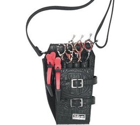 Sibel Sibel Boy 4 Zwarte Holster In Matte Kroko Vr 4 Scharen