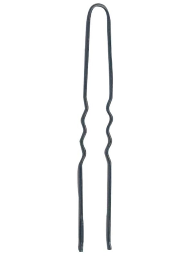 Sibel Sibel Wavy Pins 50Mm Black/50Pcs