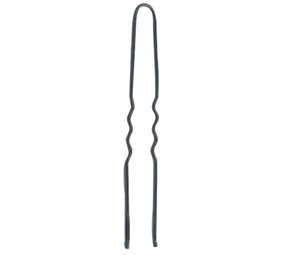 Sibel Sibel Wavy Pins 50Mm Black/50Pcs