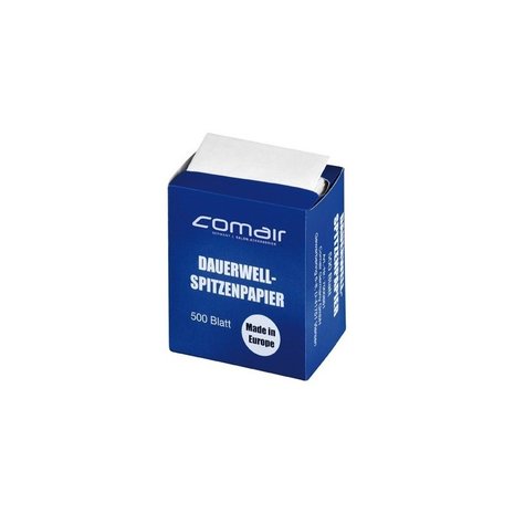 Comair Comair End papers - 500 sheets - 70 x 50 mm - folded Comair Comair End papers - 500 sheets - 70 x 50 mm - folded