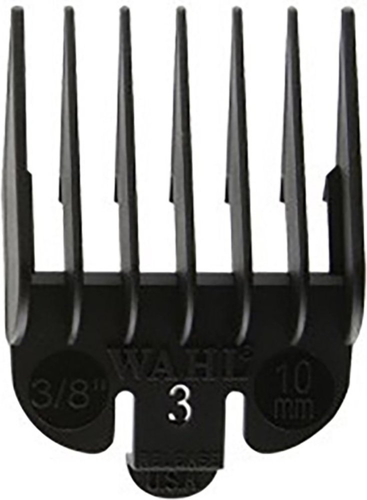 Wahl Wahl Opzetkam nr.3 (10 mm) zwart Wahl Wahl Opzetkam nr.3 (10 mm) zwart