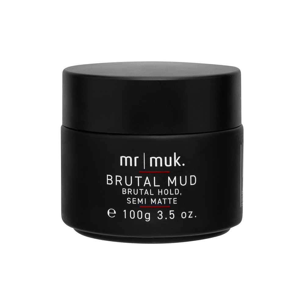muk Haircare mr muk Brutal Hold Semi Matte Mud (Hard) 100 gr muk Haircare mr muk Brutal Hold Semi Matte Mud (Hard) 100 gr