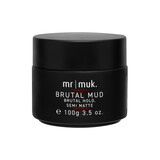 muk Haircare mr muk Brutal Hold Semi Matte Mud (Hard) 100 gr
