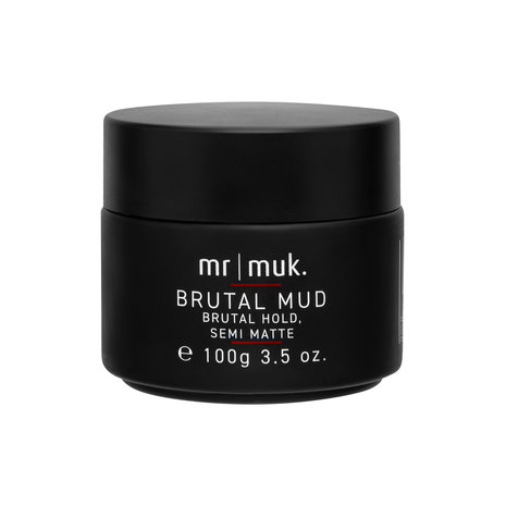muk Haircare mr muk Brutal Hold Semi Matte Mud (Hard) 100 gr muk Haircare mr muk Brutal Hold Semi Matte Mud (Hard) 100 gr