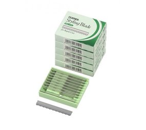 Feather Feather vervangmesjes WG 5 X 10 stk groen Feather Feather vervangmesjes WG 5 X 10 stk groen