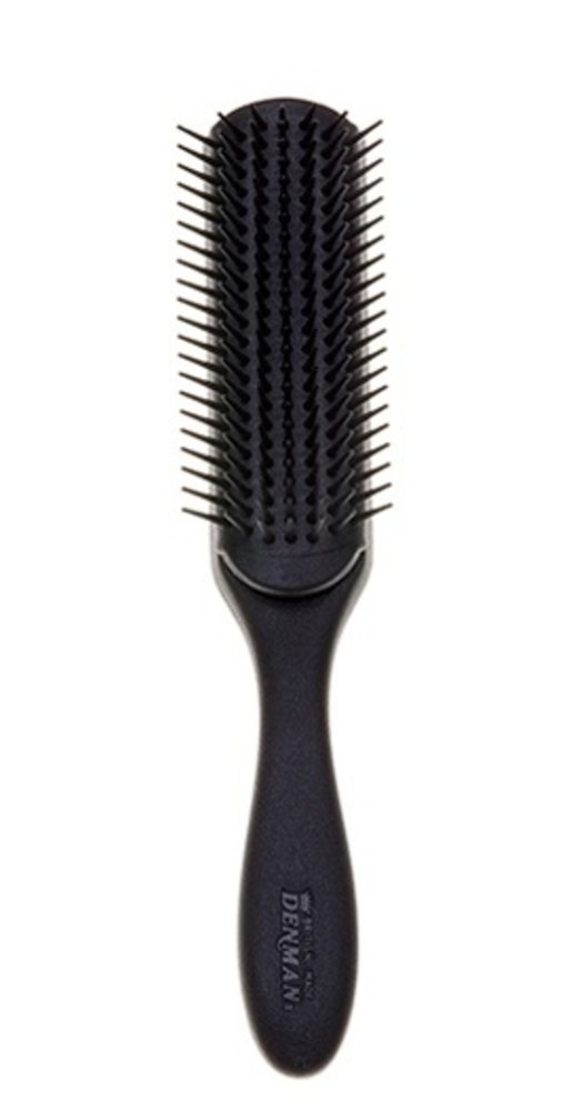 Denman Denman - D3M - Medium Gents Styling Borstel Zwart - 7 Rijen Denman Denman - D3M - Medium Gents Styling Borstel Zwart - 7 Rijen