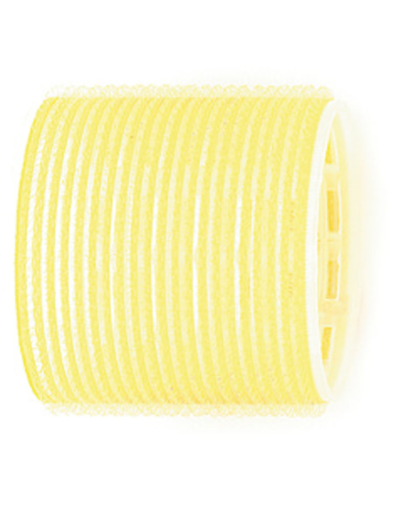 Kleefrollers Geel 66mm 6 stuks