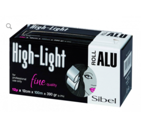 Sibel Sibel Folie High-Light 12µ Rol Aluminium 100M X 12CM Sibel Sibel Folie High-Light 12µ Rol Aluminium 100M X 12CM