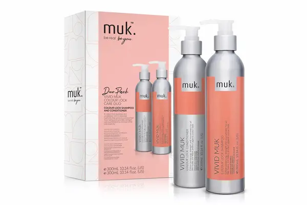 muk Haircare Vivid muk Color Lock Duo Pack Shampoo & Conditioner 300 ml