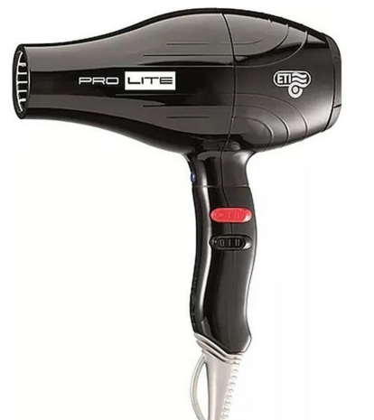 ETI Pro Lite fohn zwart ETI Pro Lite fohn zwart