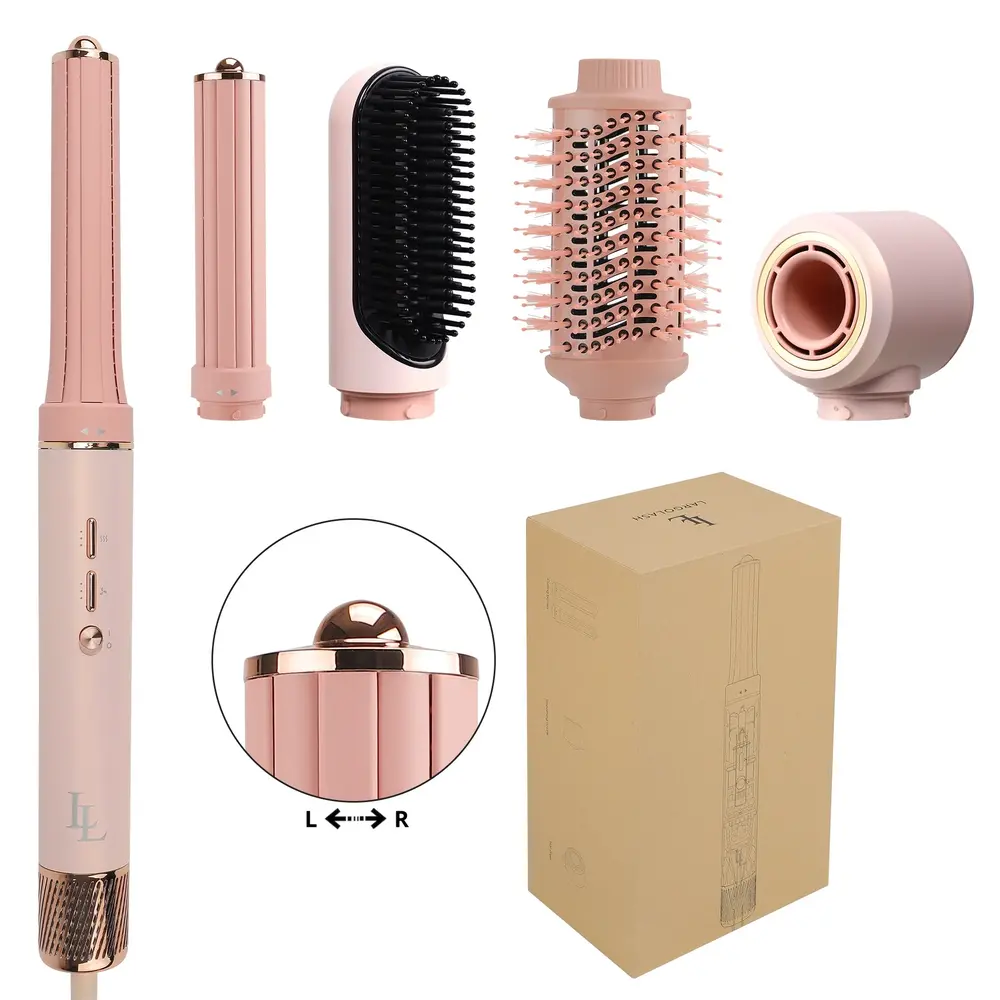 Largolash Pro Air Wrap styler roze