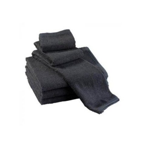 Wevotex Wevotex Handdoek S12 zwart Wevotex Wevotex Handdoek S12 zwart