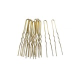 Comair Curler pins thin - 65 x 1.20 mm gold (bag of 50) Comair Curler pins thin - 65 x 1.20 mm gold (bag of 50)