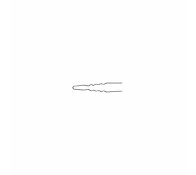 Comair Curler pins thin  65 x 1.20 mm schwarz (bag of 50) Comair Curler pins thin  65 x 1.20 mm schwarz (bag of 50)