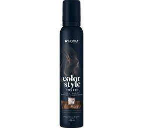Indola Color Style Mousse Midden Bruin 200ml