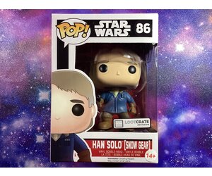 FUNKO POP Star Wars Han Solo Snow Gear Lootcrate Exclusive