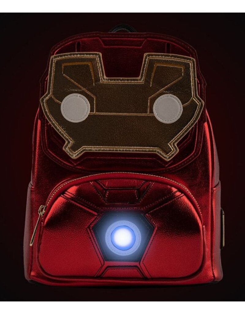 Loungefly Marvel Iron Man Lightup Backpack Moon Collectibles
