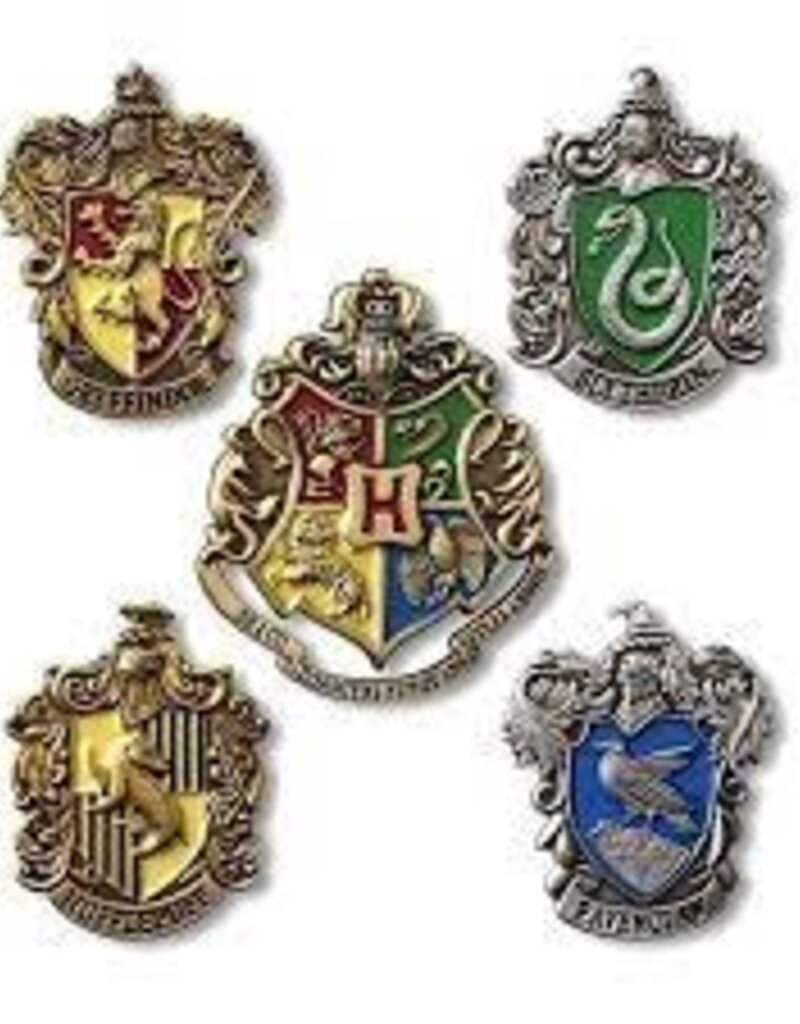 Harry Potter House Crest Pin Set