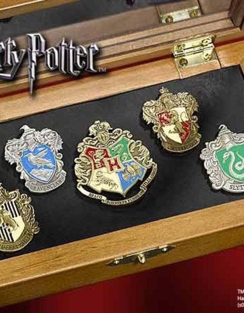 Harry Potter House Crest Pin Set