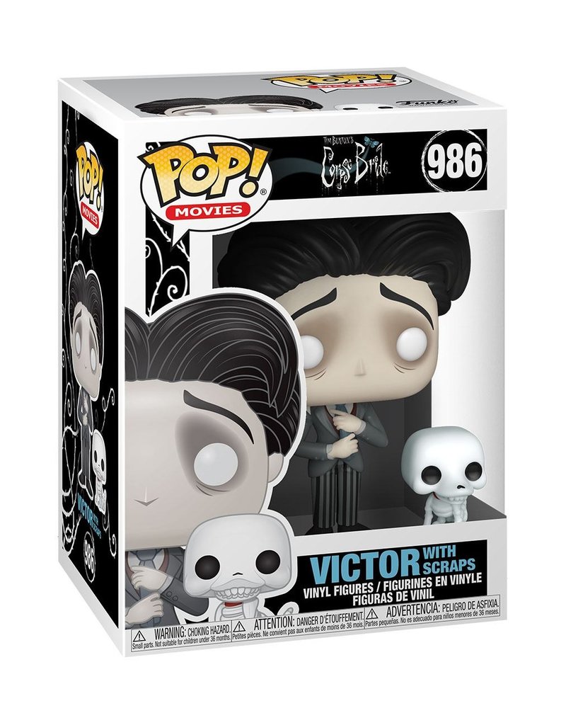 Funko Pop! The Corpse Bride - Victor with Scraps
