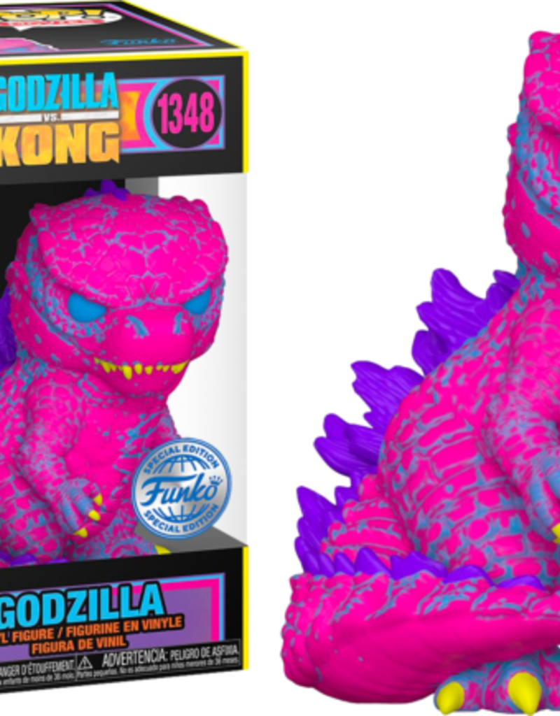 Funko Pop! Godzilla VS Kong - Godzilla Black Light - Special Edition