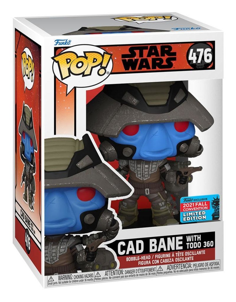 Funko Pop! Star Wars - Cad Bane with Todo 360 NYCC Exclusive