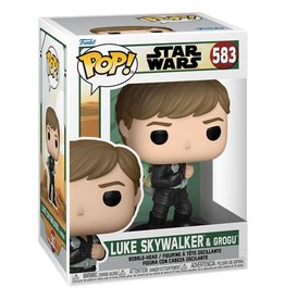 Funko Pop! Star Wars  The Book of Boba Fett -  Luke Skywalker with Grogu