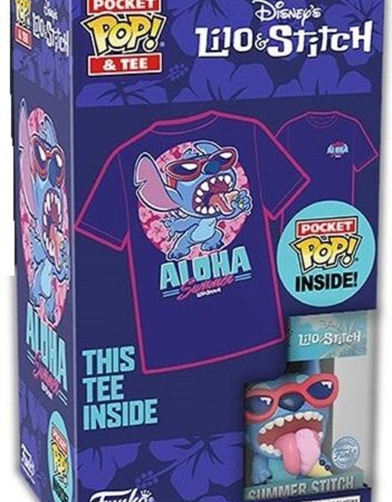 Funko Pop! Keychain & Tee Disney Lilo & Stitch Size L - Special Edition