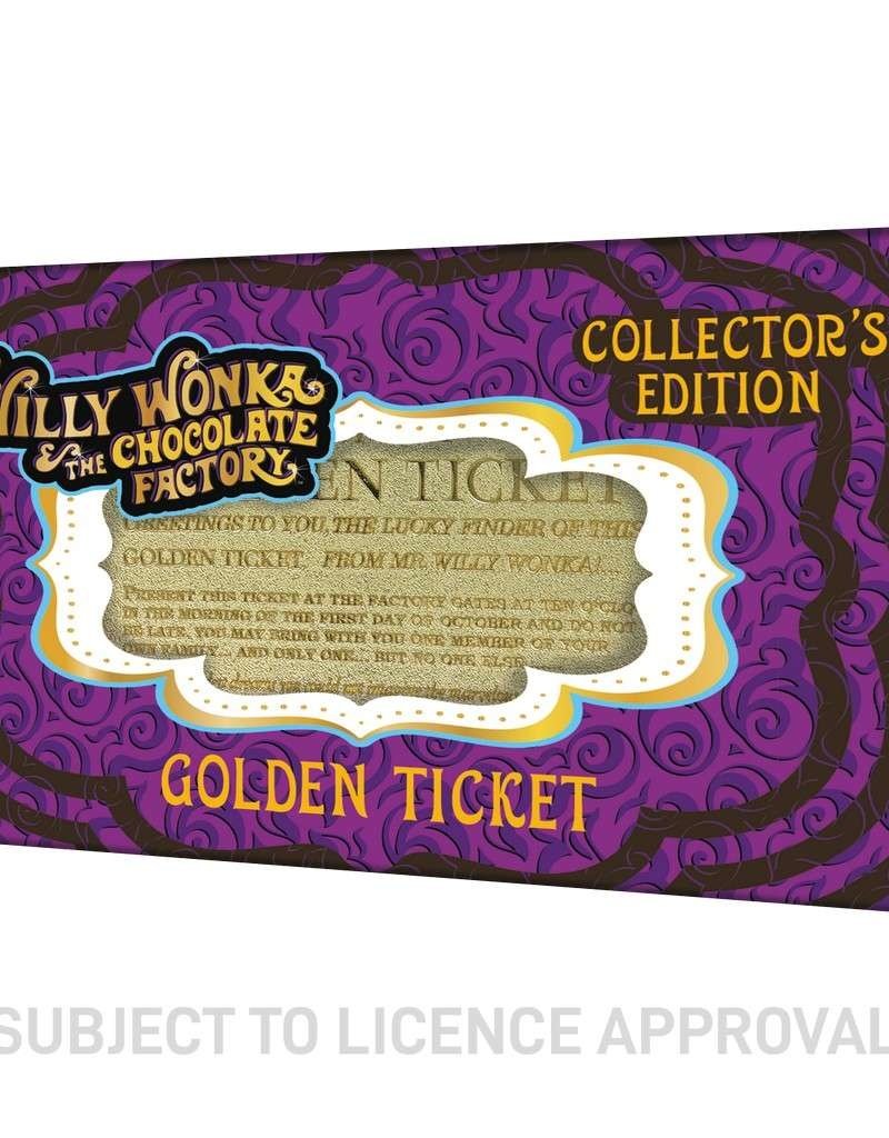 Willy Wonka collector's golden ticket - BBC News