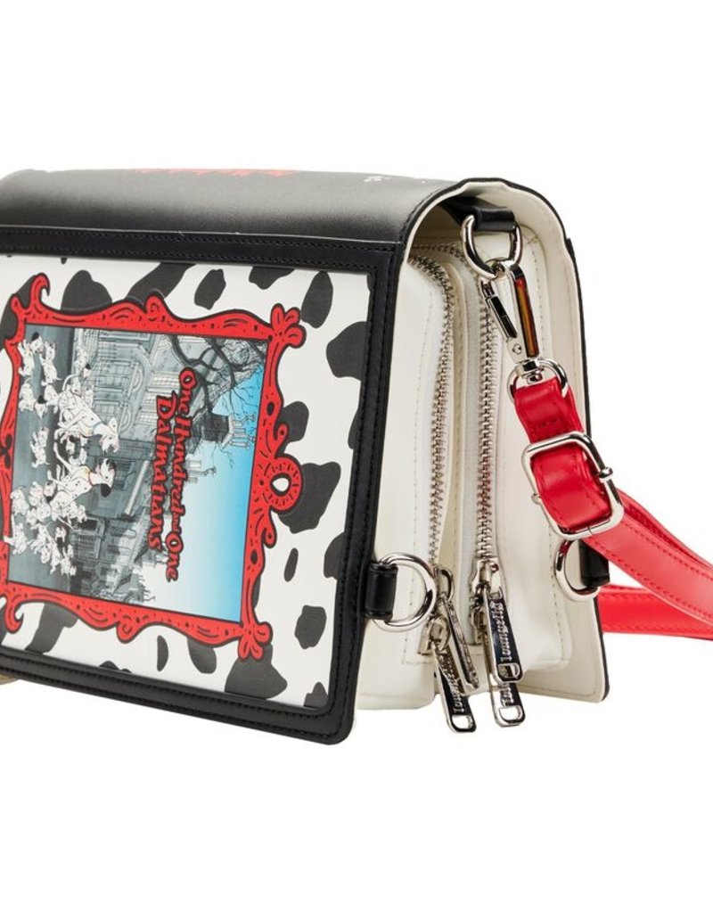 Loungefly Disney 101 Dalmatiërs Book Convertibele Crossbody