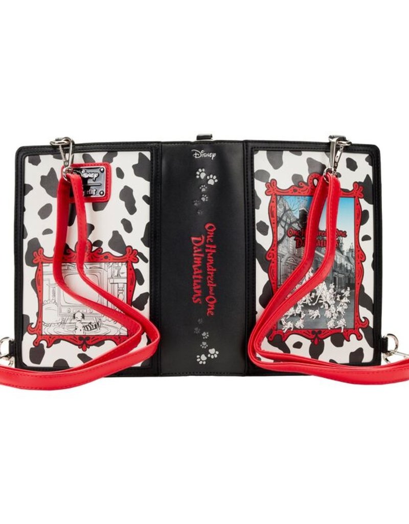 Loungefly Disney 101 Dalmatiërs Book Convertibele Crossbody